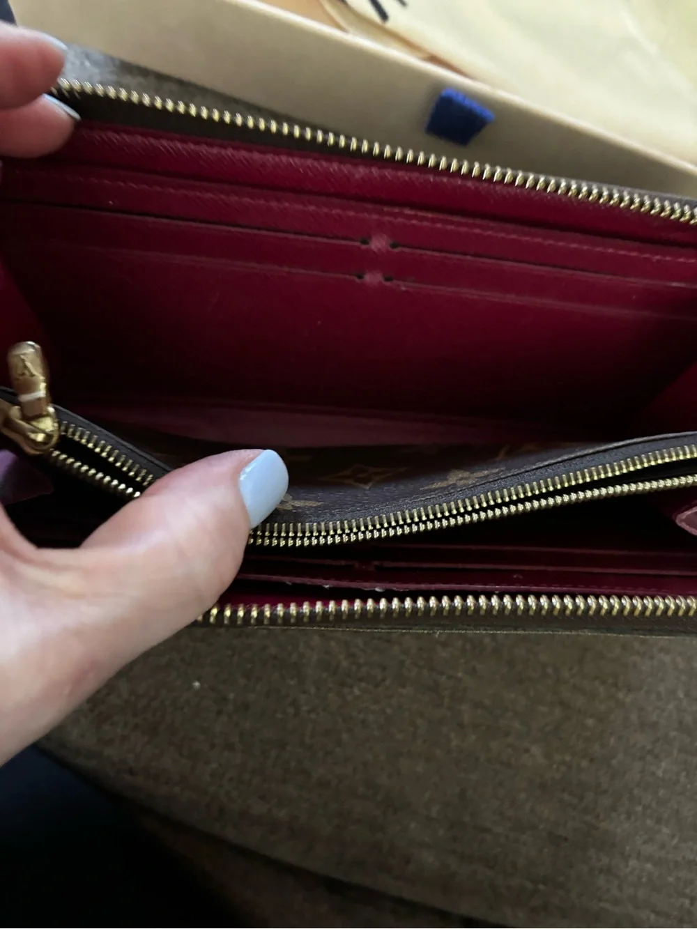LOUIS VUITTON MONOGRAM CANVAS CLEMENCE WALLET